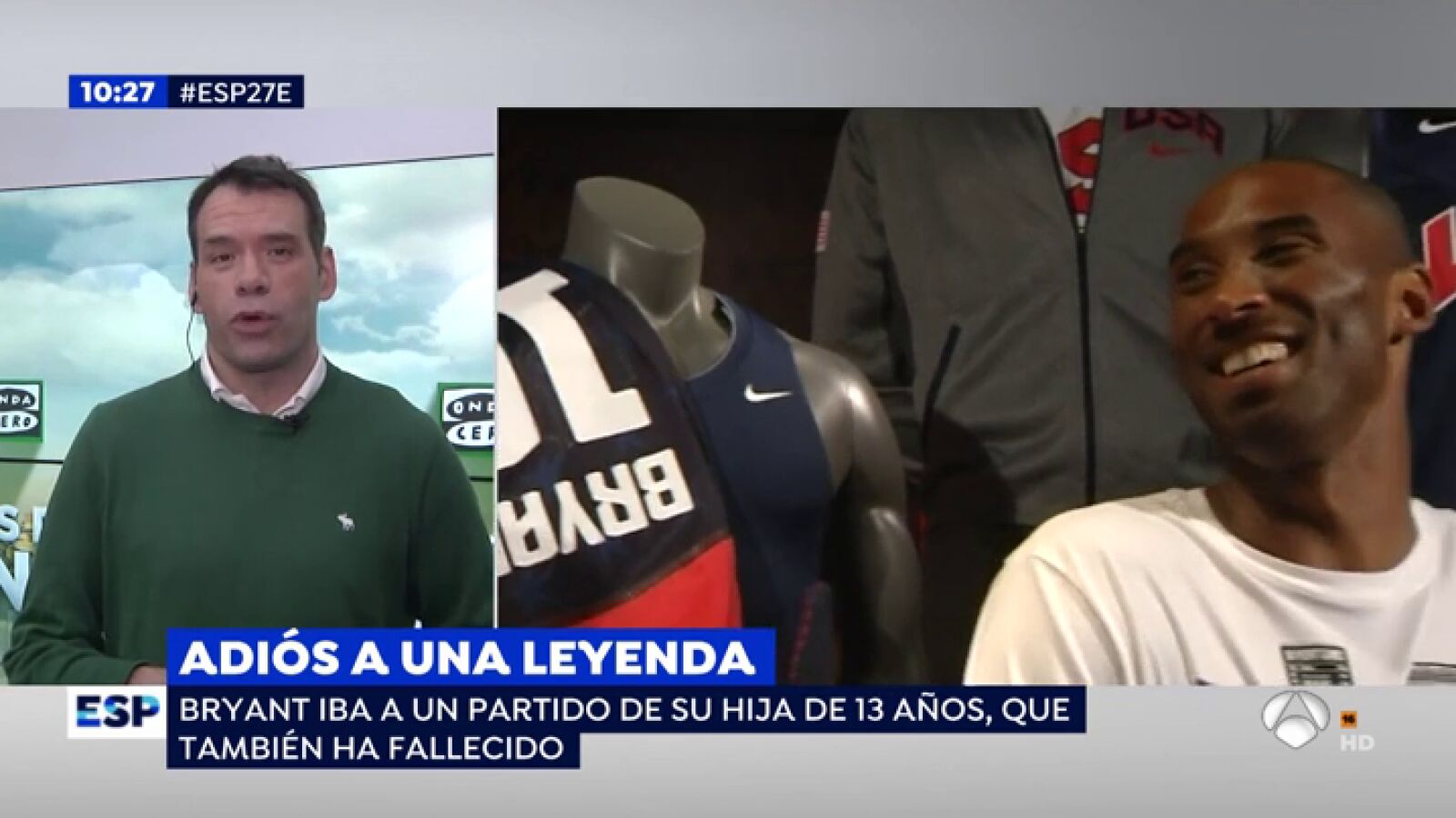Emotivas palabras de Rubén Amón a Kobe Bryant: 