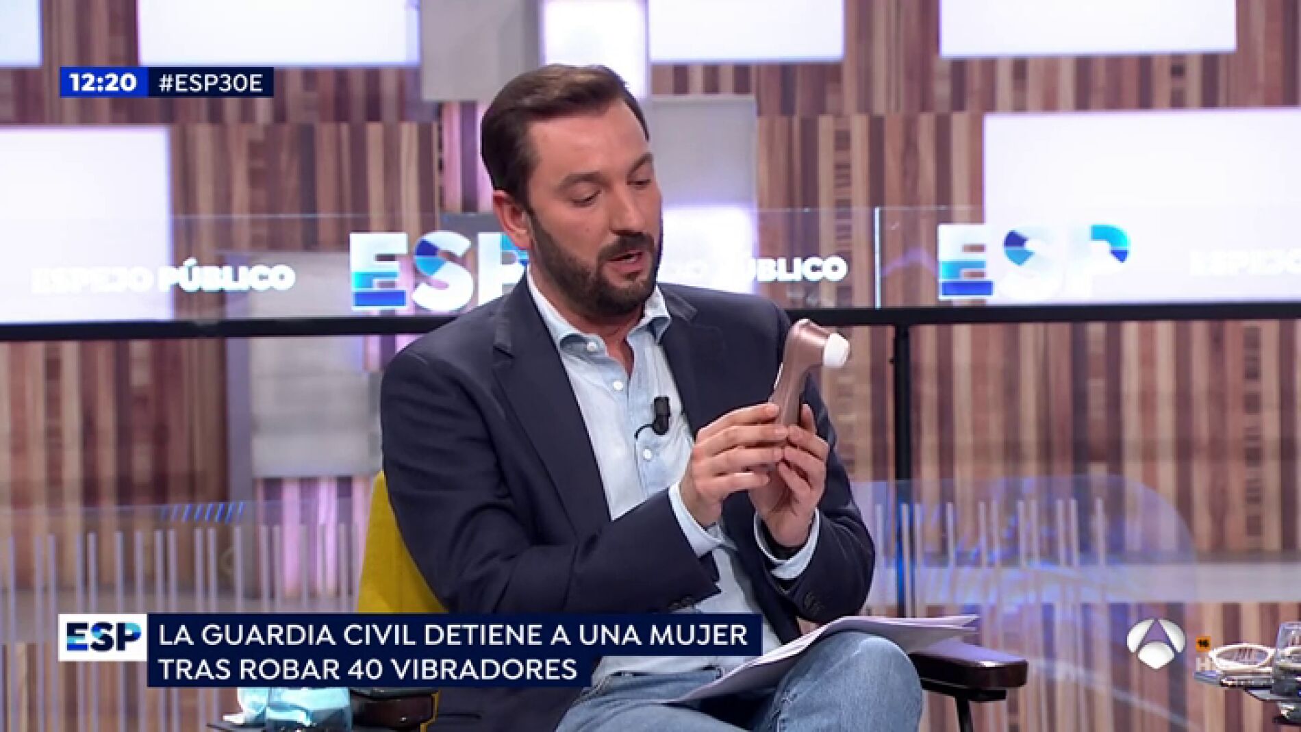 Robo de estimulador de cl&iacute;toris.