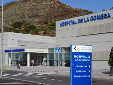 Hospital de La Gomera donde permanece ingresado un afectado por coronavirus