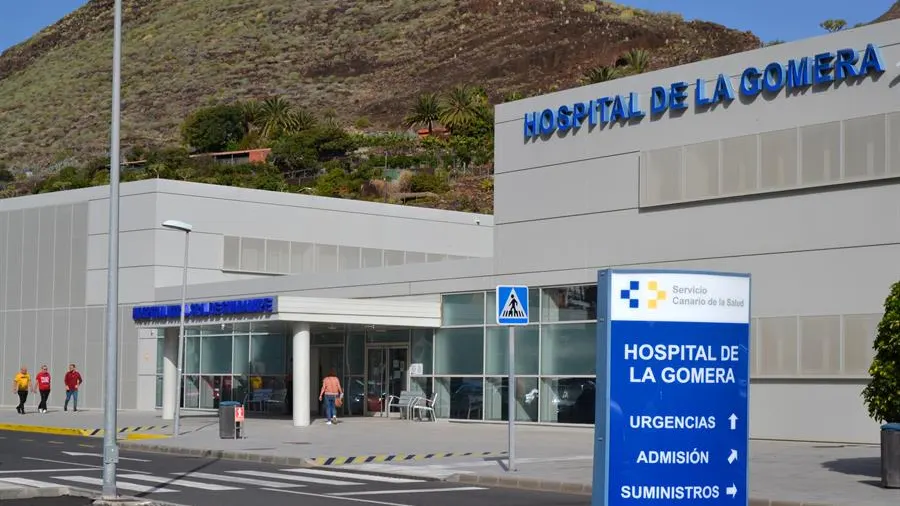 Hospital de La Gomera donde permanece ingresado un afectado por coronavirus Hospital de La Gomera donde permanece ingresado un afectado por coronavirus