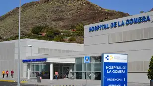 Hospital de La Gomera donde permanece ingresado un afectado por coronavirus