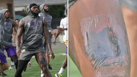 El tatuaje de LeBron El tatuaje de LeBron