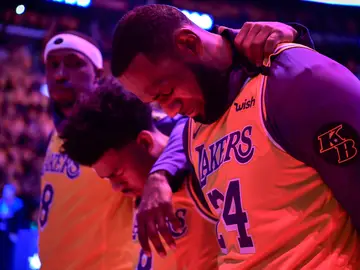 El emotivo homenaje a Kobe Bryant en el Staples Center El emotivo homenaje a Kobe Bryant en el Staples Center