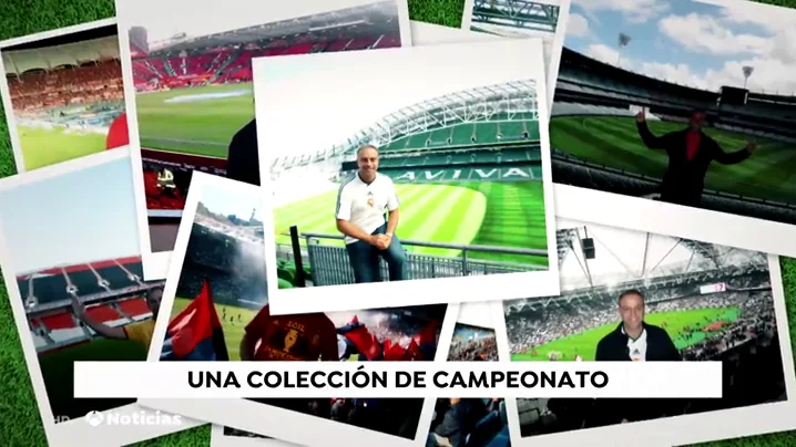 Gerardo Bernando, el coleccionista de estadios de fútbol que ya ha visitado más de 650 en todo el mundo Gerardo Bernando, el coleccionista de estadios de fútbol que ya ha visitado más de 650 en todo el mundo