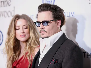 Johnny Depp y Amber Heard Johnny Depp y Amber Heard