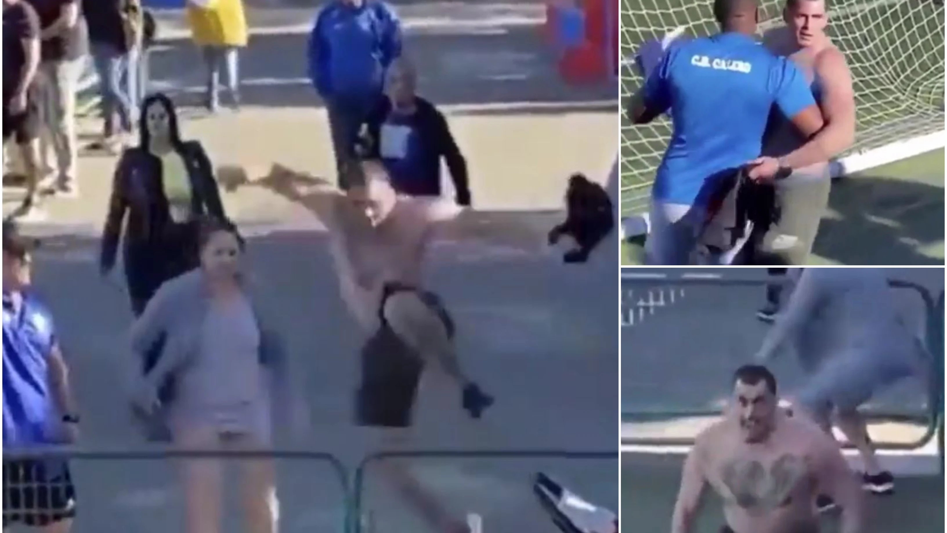 Vergonzosa agresión a un árbitro en un partido de benjamines Vergonzosa agresión a un árbitro en un partido de benjamines