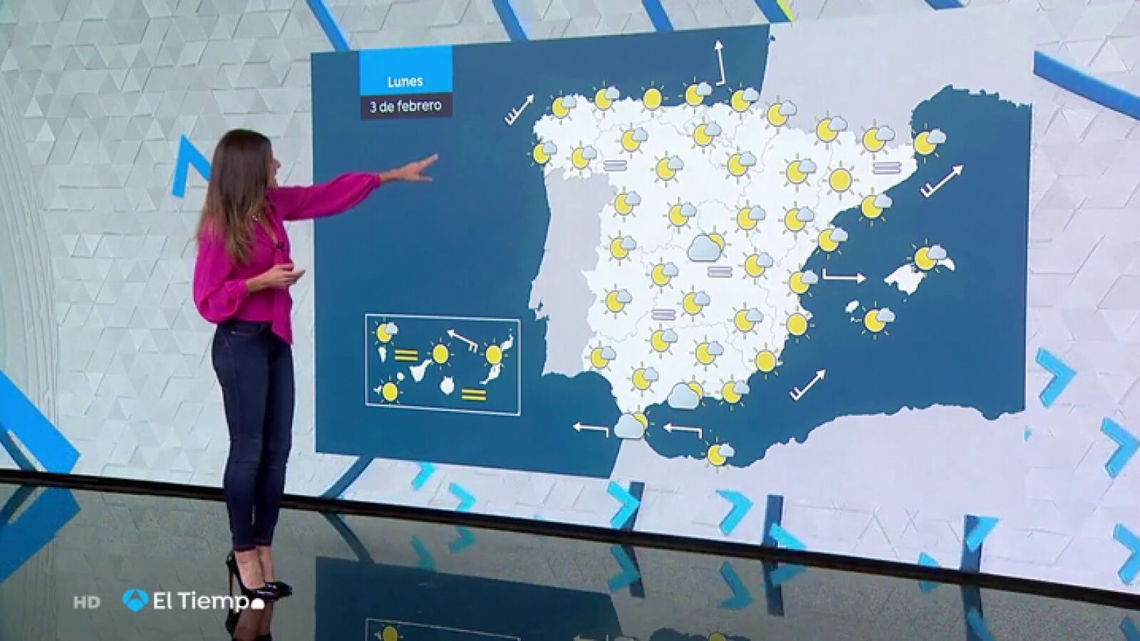 El lunes se mantienen las temperaturas altas para la época del año