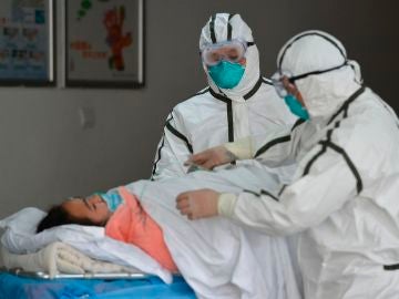 Una paciente con coronavirus
