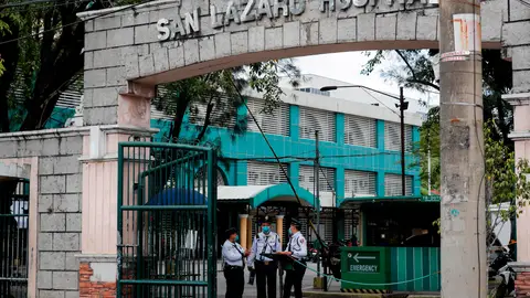 El hospital de Filipinas donde ha fallecido el hombre El hospital de Filipinas donde ha fallecido el hombre