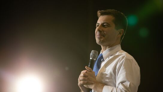 Pete Buttigieg es un militar veterano de la guerra de Afganist&aacute;n. 