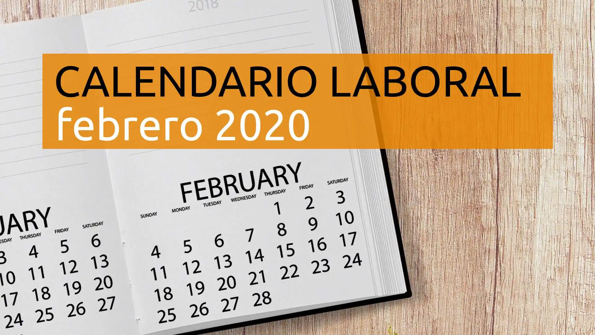 Calendario laboral 2020