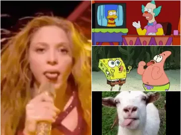 Los mejores memes del 'lengüetazo' de Shakira Los mejores memes del 'lengüetazo' de Shakira