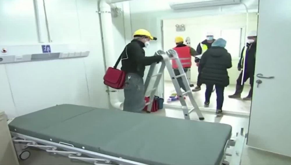Nuevo hospital en Wuhan
