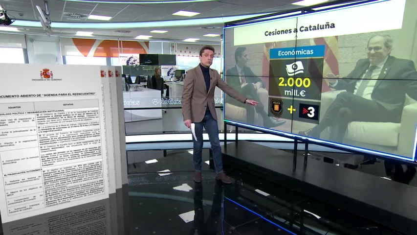'Agenda para el reencuentro': lo que ofrece Pedro S&aacute;nchez a Catalu&ntilde;a