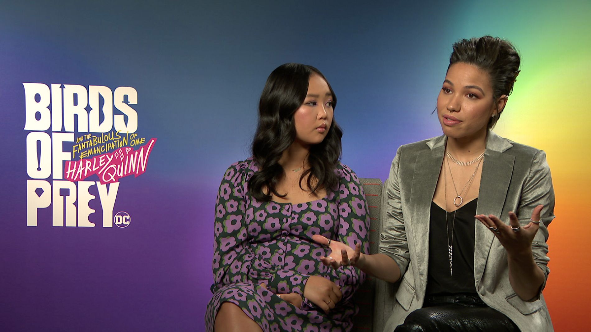 Ella Jay Basco y Jurnee Smollett-Bell nos hablan de 'Aves de presa'