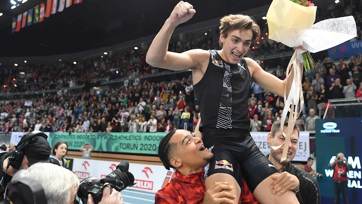 Duplantis, el ni&ntilde;o prodigio, se convierte en el nuevo rey de las alturas