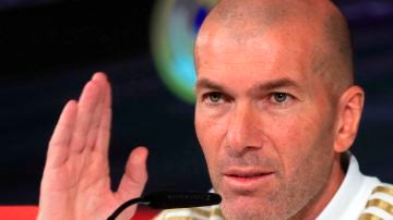 Rueda de prensa de Zidane antes del partido contra el Osasuna