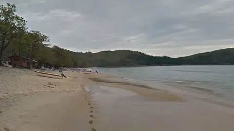 Praia do Sono, en la Costa Verde de Río de Janeiro, lugar donde ocurrieron los hechos. Praia do Sono, en la Costa Verde de Río de Janeiro, lugar donde ocurrieron los hechos.