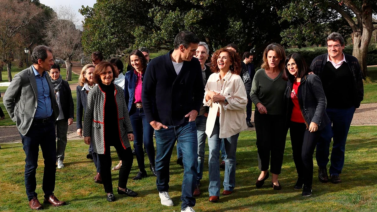 El Gobierno en la finca de Quintos de Mora en Los Yébenes (Toledo) El Gobierno en la finca de Quintos de Mora en Los Yébenes (Toledo)