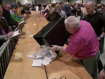 Comienza el recuento de las elecciones generales de Irlanda tras un empate técnico Comienza el recuento de las elecciones generales de Irlanda tras un empate técnico