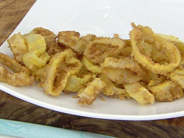 Receta de aros de cebolla de Karlos Arguiñano