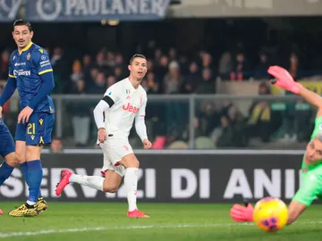 El golazo de Cristiano Ronaldo ante el Verona El golazo de Cristiano Ronaldo ante el Verona