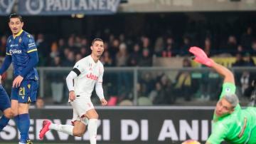 El golazo de Cristiano Ronaldo ante el Verona