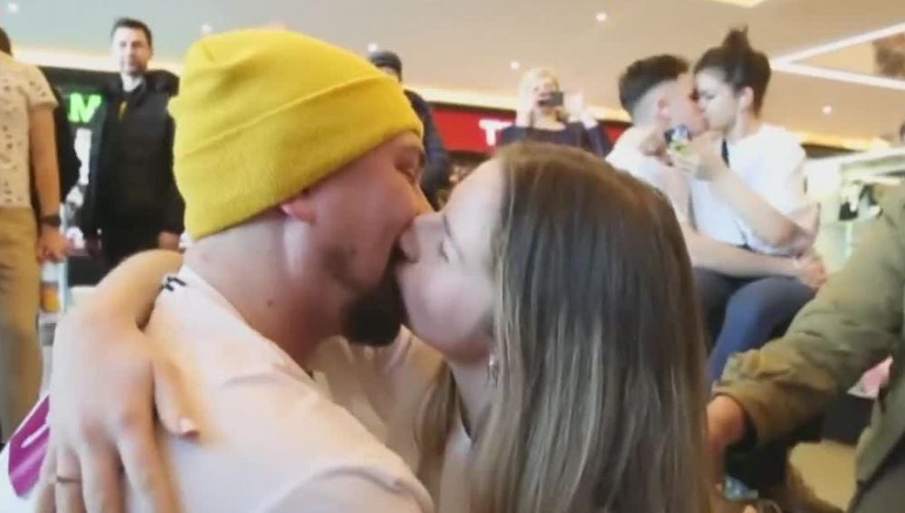Concurso de besos en Bielorrusia