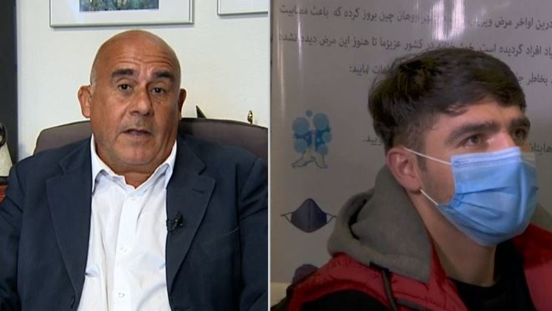 Amenazados desde China