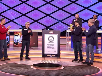 'Los Lobos' reciben su nuevo récord Guinness en '¡Boom!' y se emocionan al recordar a Jose Pinto 'Los Lobos' reciben su nuevo récord Guinness en '¡Boom!' y se emocionan al recordar a Jose Pinto