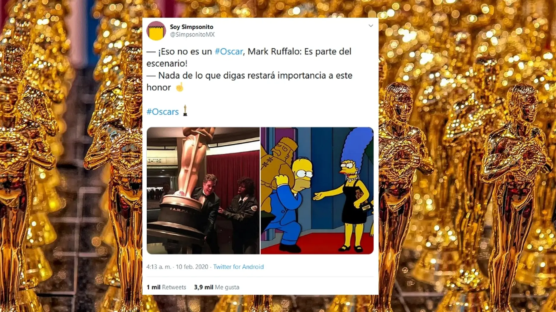 Mejores memes de los oscars