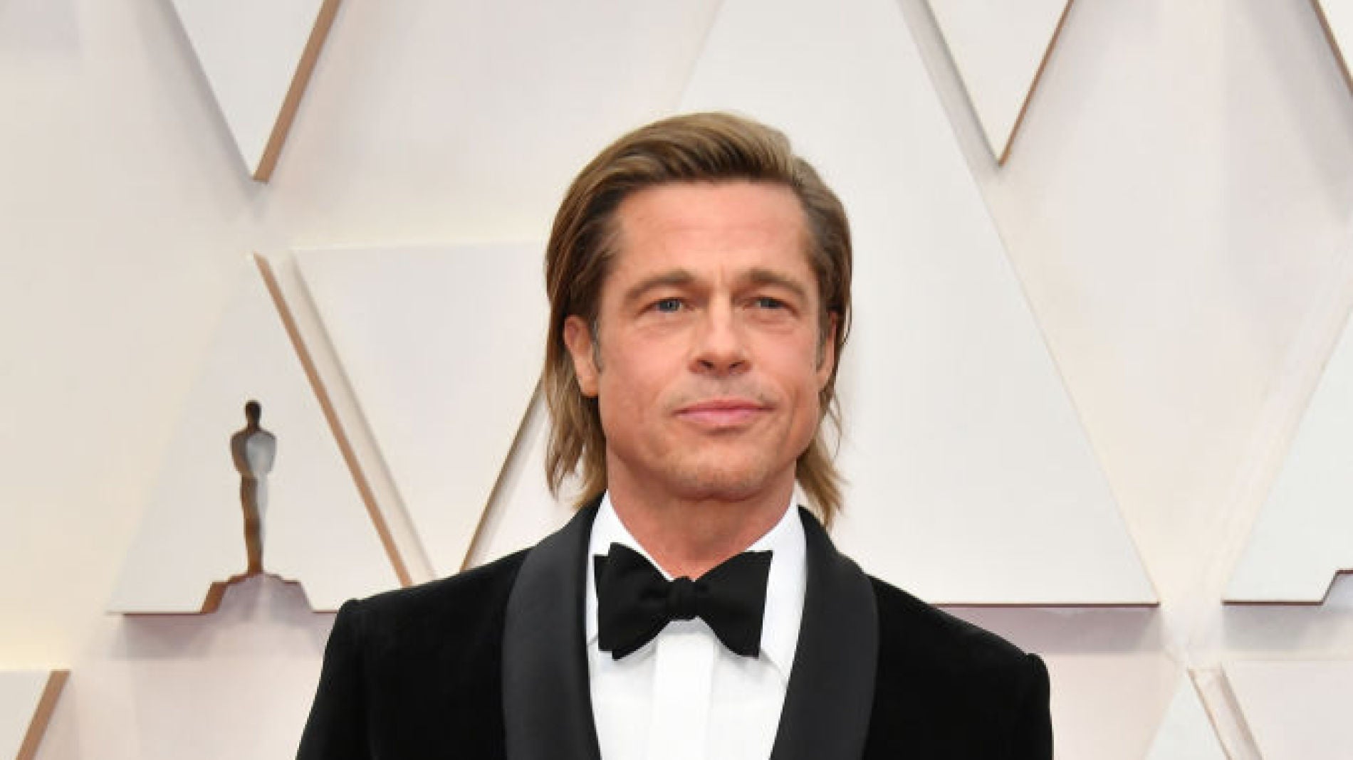 Brad Pitt en la alfombra roja de los Oscar 2020