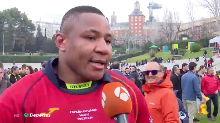La historia de pel&iacute;cula de Futeu, de saltar la valla de Melilla a jugar con Espa&ntilde;a: "El rugby me ha salvado&rdquo;