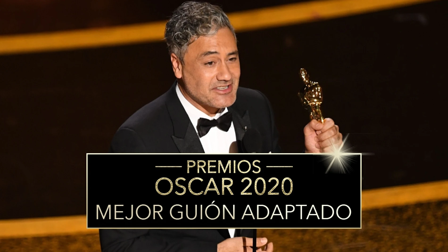 Premios Oscar 2020: Taika Waititi, Mejor guion adaptado por 'Jojo Rabbit' Premios Oscar 2020: Taika Waititi, Mejor guion adaptado por 'Jojo Rabbit'
