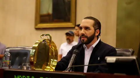 El presidente salvadoreño, Nayib Bukele. El presidente salvadoreño, Nayib Bukele