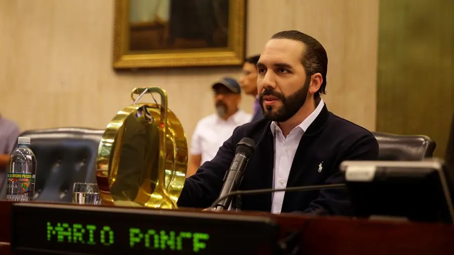 El presidente salvadoreño, Nayib Bukele. El presidente salvadoreño, Nayib Bukele