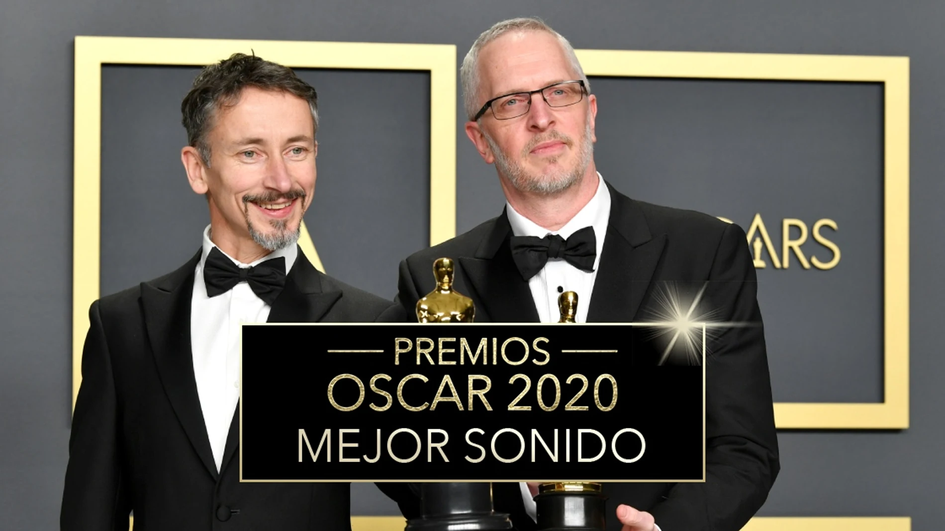 Premios Oscar 2020: Mark Taylor y Stuart Wilson, Mejor sonido por '1917' Premios Oscar 2020: Mark Taylor y Stuart Wilson, Mejor sonido por '1917'
