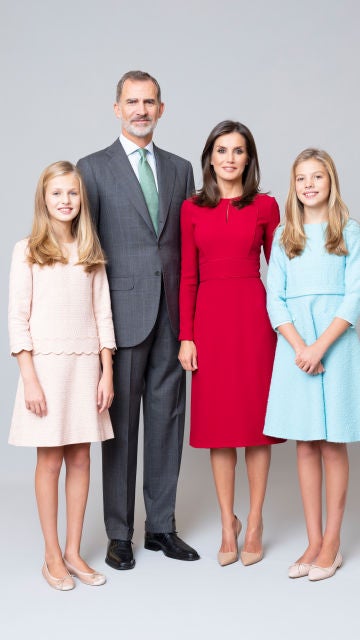 El nuevo retrato oficial de la Familia Real 