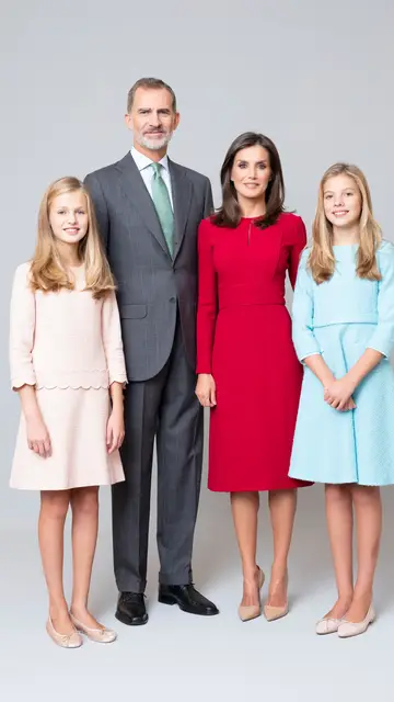 El nuevo retrato oficial de la Familia Real El nuevo retrato oficial de la Familia Real
