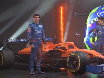 Carlos Sainz, con el nuevo McLaren