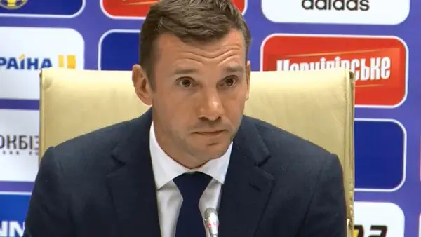 Andrei Shevchenko, seleccionador de Ucrania.