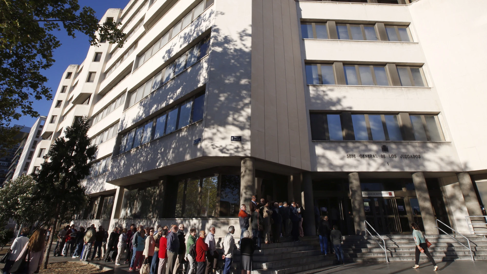 Juzgados de Plaza de Castilla, en Madrid Juzgados de Plaza de Castilla, en Madrid
