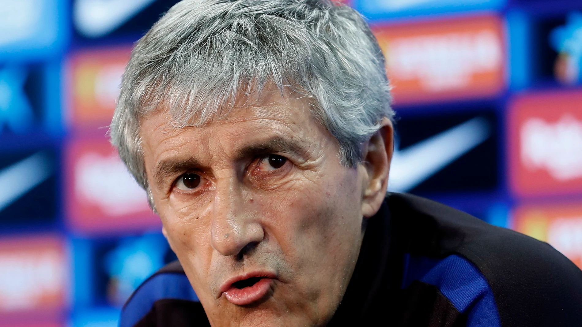 Quique Setién. Quique Setién.