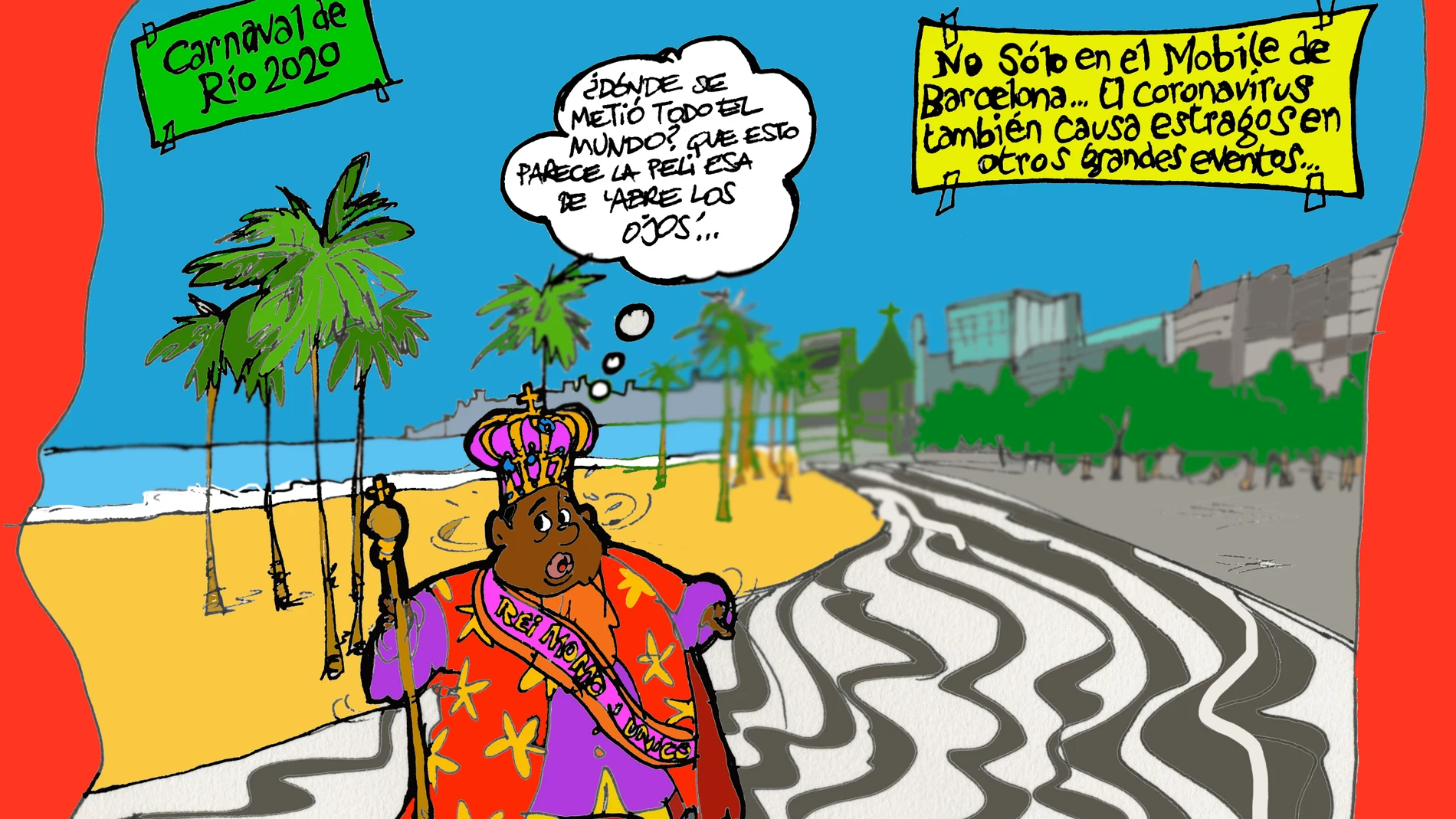 Las consecuencias del coronavirus en grandes eventos internacionales, en la viñeta gráfica informativa de la semana Las consecuencias del coronavirus en grandes eventos internacionales, en la viñeta gráfica informativa de la semana