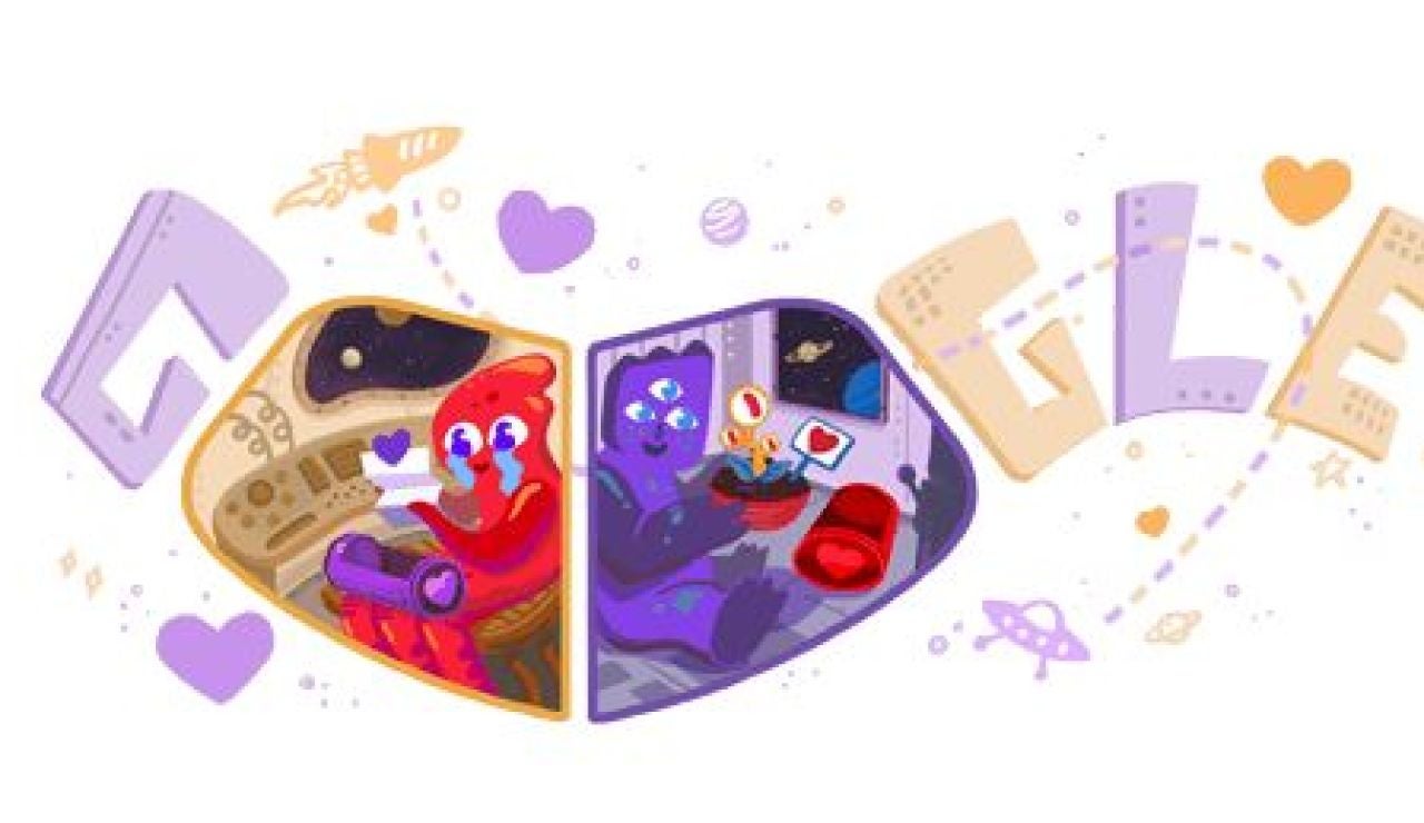 San Valentín Google
