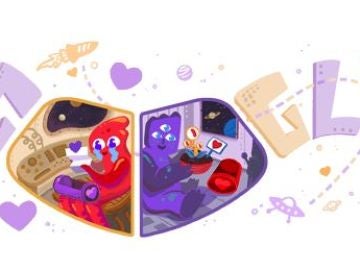 San Valentín Google