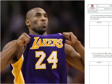 El genial examen sobre Kobe Bryant El genial examen sobre Kobe Bryant
