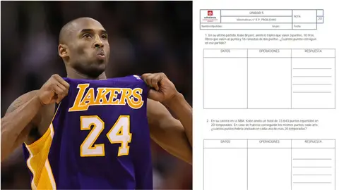 El genial examen sobre Kobe Bryant El genial examen sobre Kobe Bryant