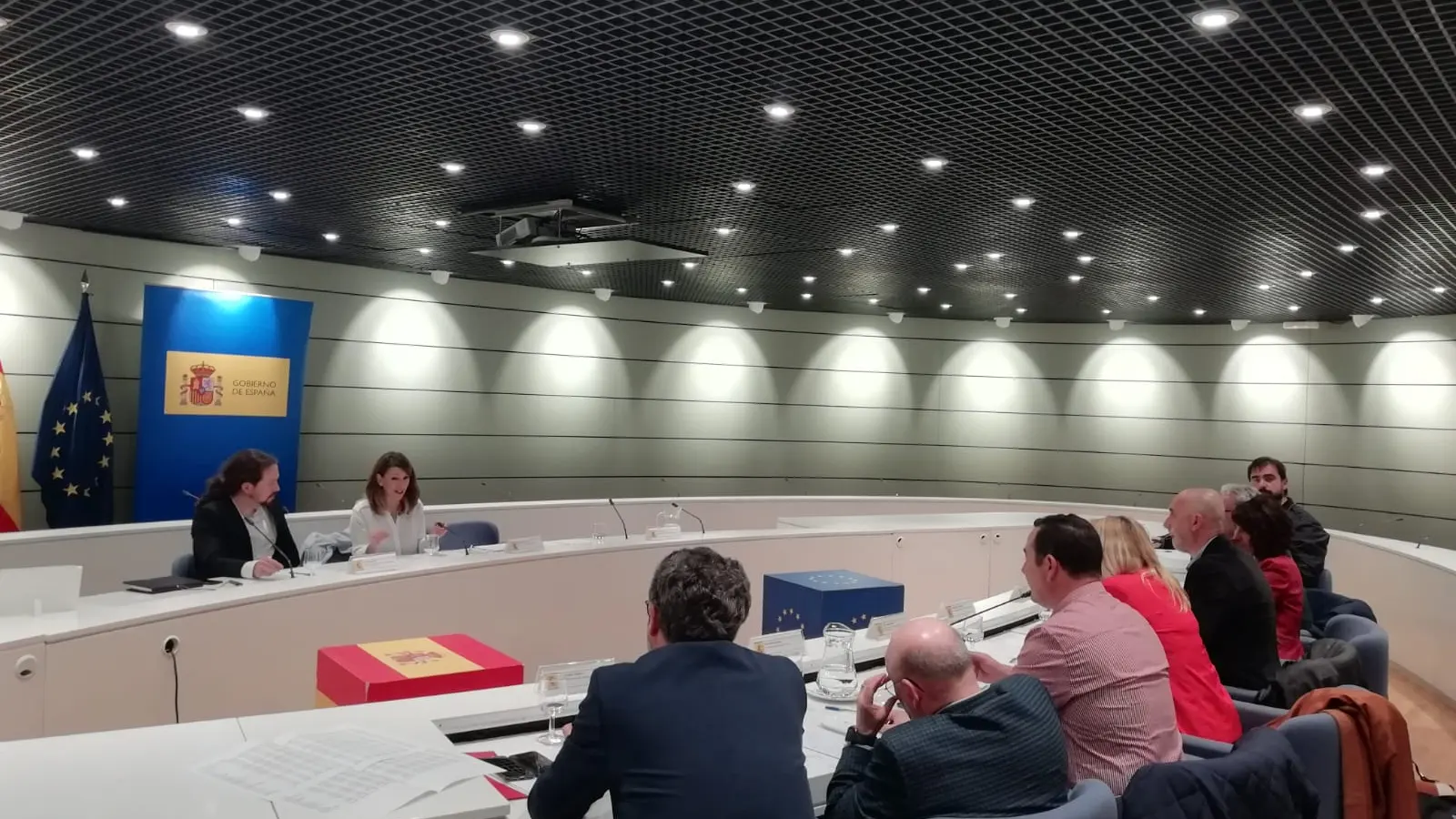 Reunión de la ministra de Trabajo, Yolanda Díaz, con los sindicatos agrarios Reunión de la ministra de Trabajo, Yolanda Díaz, con los sindicatos agrarios