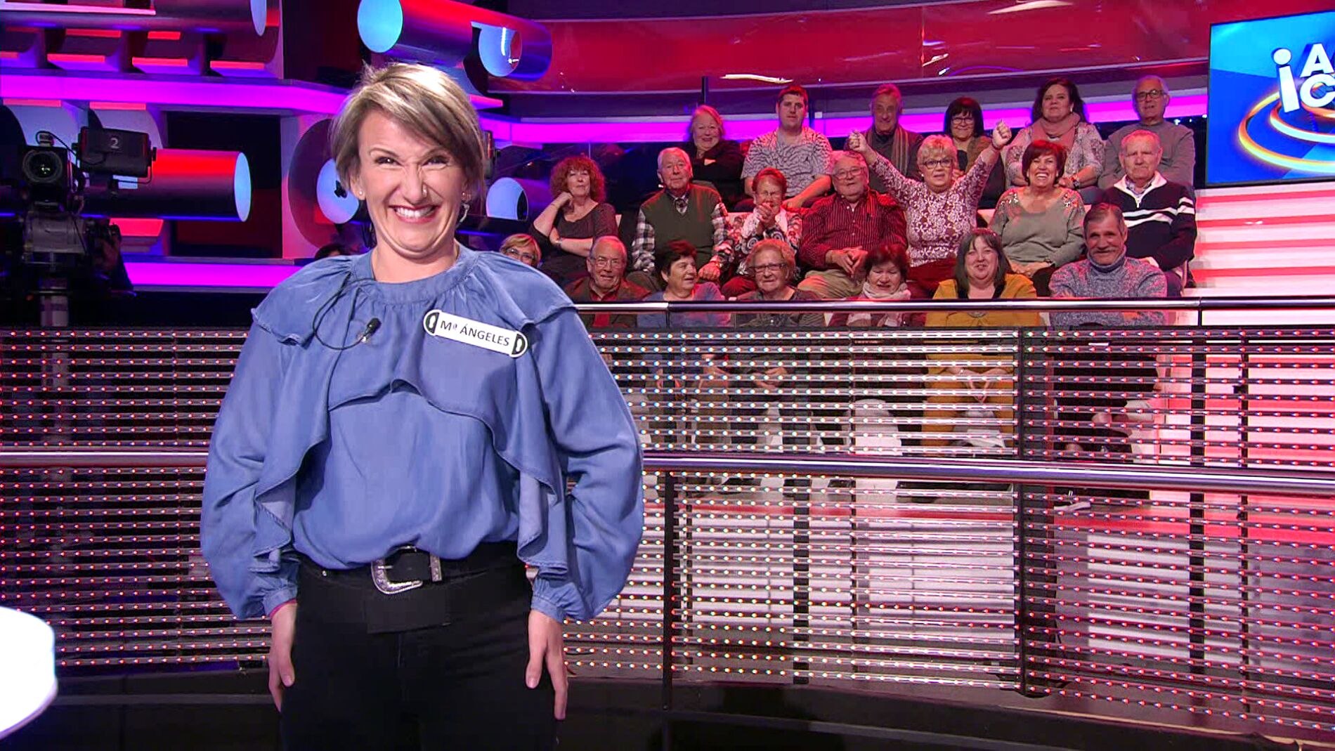 La inesperada conexión entre una concursante y una señora del público de '¡Ahora caigo!'